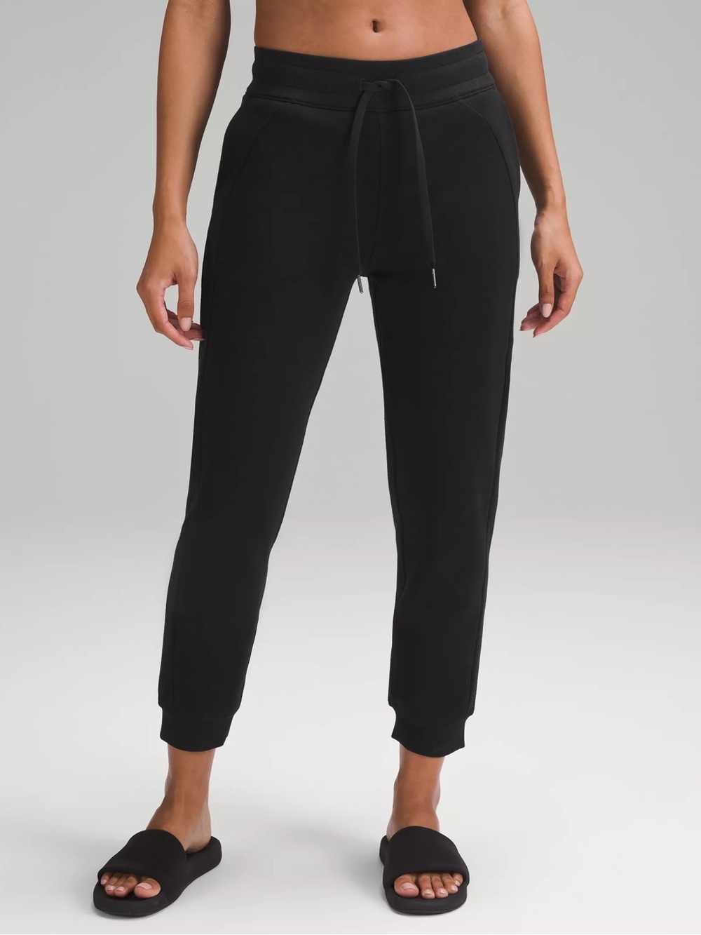 lululemon athletica Black Women's Jogger Pants with Drawstring Waist